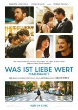 Filmplakat Damenabend - Was ist Liebe wert - Materialists