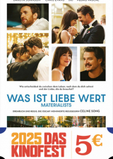 Filmplakat Kinofest - Was ist Liebe wert - Materialists