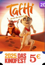 Filmplakat Kinofest - Tafiti - Ab durch die Wüste