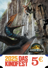 Filmplakat Kinofest - Jurassic World: Die Wiedergeburt
