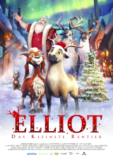 Filmplakat Adventskino - Elliot, das kleinste Rentier