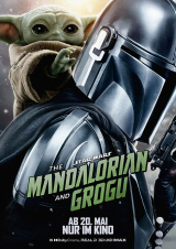 Filmplakat 2D The Mandalorian an Grogu