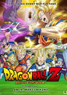 Filmplakat Dragon Ball Z: Battle of Gods Extended Cut