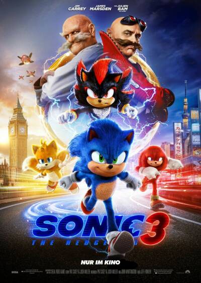 Filmplakat Sonic The Hedgehog 3
