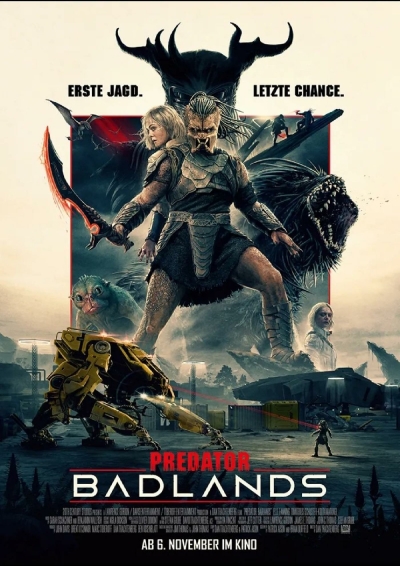 Filmplakat: PREDATOR BADLANDS - AB 6.NOV. IM EUROMAX - TICKETS JETZT IM VVK