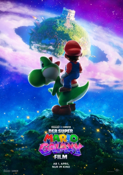 Filmplakat: VORVERKAUF - DER SUPER MARIO GALAXY FILM 2D & 3D