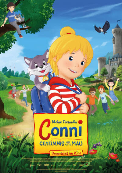 Filmplakat: MEIN ERSTER KINOBESUCH - MEINE FREUNDIN CONNI - GEHEIMNIS UM KATER MAU