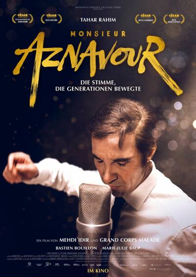 Filmplakat: EUROMAX FILMAUSLESE - MONSIEUR AZNAVOUR