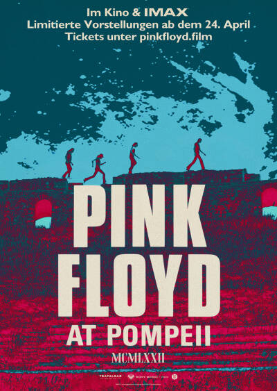 Filmplakat: PINK FLOYD AT POMPEII - MCMLXXII