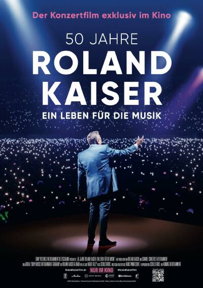 Filmplakat: 50 JAHRE ROLAND KAISER - EIN LEBEN FÜR DIE MUSIK