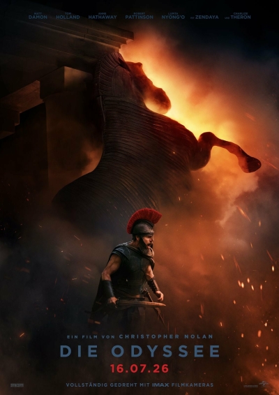 Filmplakat: DIE ODYSSEE - VORVERKAUF BEGINNT AM15.6.