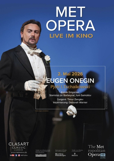 Filmplakat: MET OPERA - EUGEN ONEGIN - LIVE ÜBERTRAGUNG AUS NEW YORK