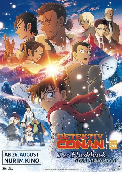 Filmplakat: ANIME NIGHT - DETEKTIV CONAN FILM 28: DER FLASHBACK DES EINÄUGIGEN