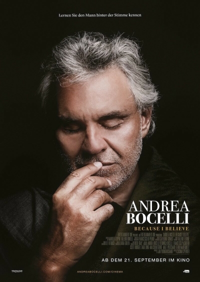 Filmplakat: ANDREA BOCELLI: BECAUSE I BELIEVE