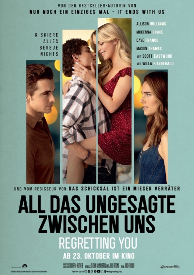 Filmplakat: DAMENABEND - ALL DAS UNGESAGTE ZWISCHEN UNS - REGRETTING YOU