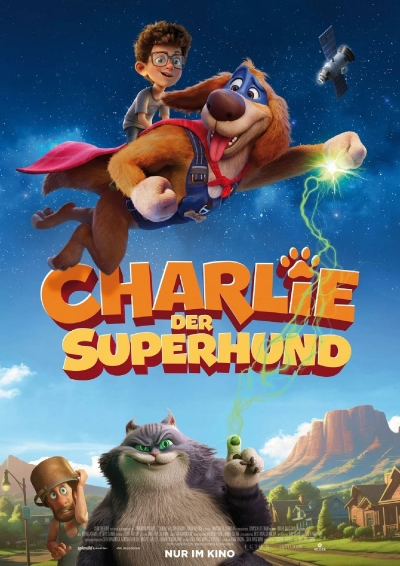 Filmplakat: CHARLIE - DER SUPERHUND - AB 29. JANUAR
