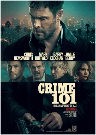 Filmplakat: CRIME 101 AB 12.02.2026 BEI UNS IM EUROMAX