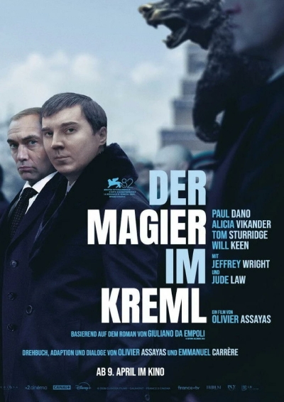 Filmplakat: DER MAGIER IM KREML AB SONNTAG BEI UNS IM EUROMAX