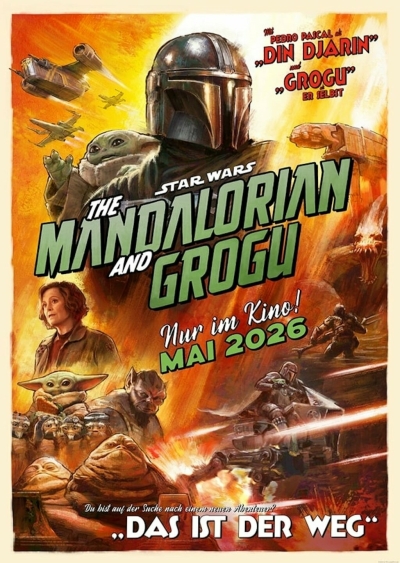 Filmplakat: 3D THE MANDALORIAN AND GROGU - DER VORVERKAUF HAT BEGONNEN