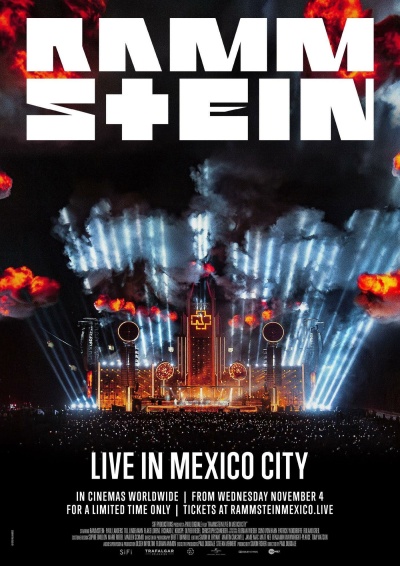 Filmplakat: RAMMSTEIN - LIVE IN MEXICO CITY