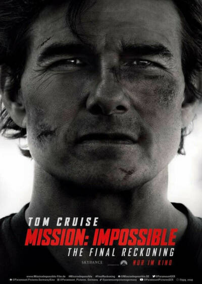 Filmplakat: MISSION: IMPOSSIBLE - THE FINAL RECKONING - -PREVIEW-WOCHE AB 17. MAI