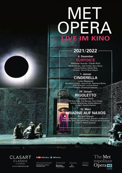 Filmplakat Met Opera 2021/22: Matthew Aucoin EURYDICE