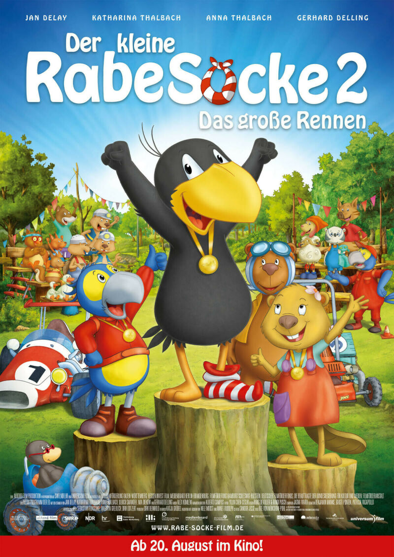 Szene aus Mein erster Kinobesuch - Der Kleine Rabe Socke 2 - das Grosse Rennen