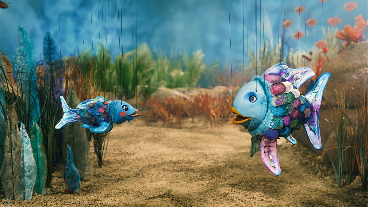 Szene aus Der Regenbogenfisch