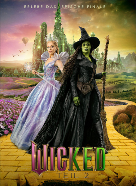 Bild: WICKED TEIL 2. AB MI.19.11. IM EUROMAX - VORVERKAUF AB FR. 31.10.