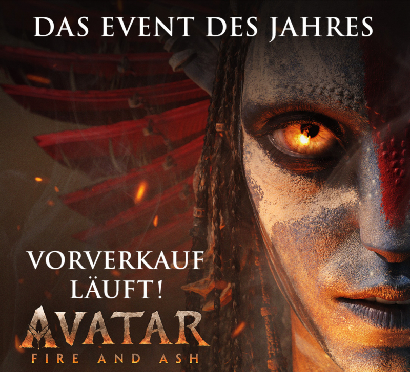 Bild: AVATAR FIRE AND ASH - AB 17. DEZEMBER. VORVERKAUF IST GESTARTET